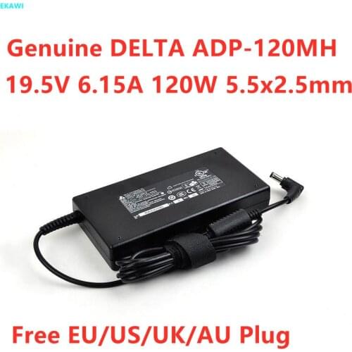 Genuine Delta 19.5V 6.15A 120W ADP-120MH D A12-120P1A AC Adapter For MSI GE60 GE70 GP70 GS70 CLEVO N850HK Power Supply Charger