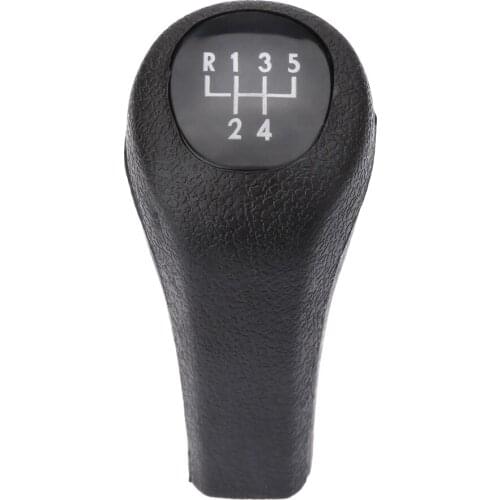 5 Speed Manual Gear Shift Knob Stick Head for BMW E30 E34 E36 E38 E39 E46 Black