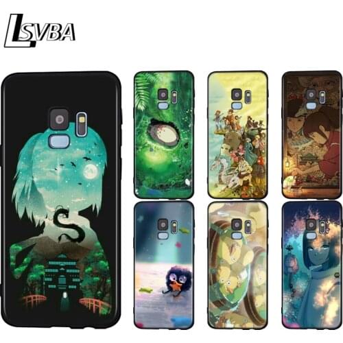 Silicone Cover Anime Totoro Ghibli Art For Samsung Galaxy A9 A8 A7 A6 A6S A8S Plus A5 A3 Star 2018 2017 2016 Phone Case