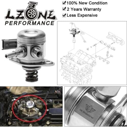 LZONE - High Pressure Fuel Pump For 09-14 Hyundai Sonata & 09-15 Kia Sorento UDW 353202G720 353202G730 353202G740 FPB117-QY