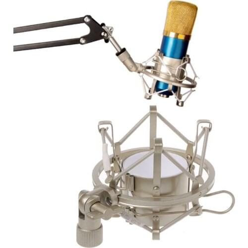 Universal 50mm Microphone Shock Mount for 48mm-54mm Diameter Condenser Mic