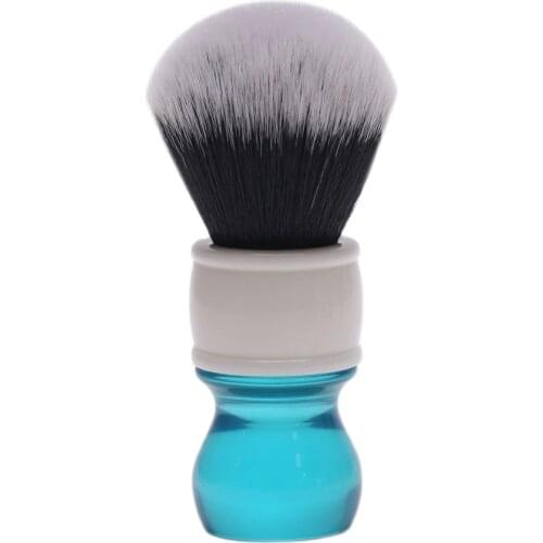 Yaqi 24mm Aqua Tuxedo Synthetic Hair Shaving Brush