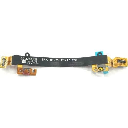 1PCS for Sony Motherboard Power & Volume & Mic Ribbon Flex Cable for Sony Xperia S36 Version