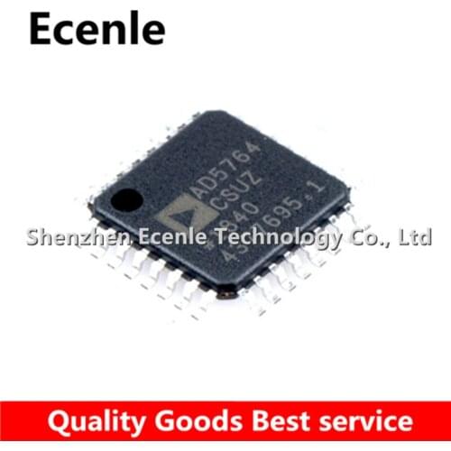 1 Pcs/Lot AD5764CSUZ TQFP-32 Complete Quad, 16-Bit, High Accuracy 100% New&Original