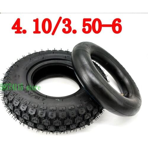 4.10/3.50-6 Inner And Outer Tires For Scooter Tires, 6 Inch Lawn Mower And Snow Mud Tires