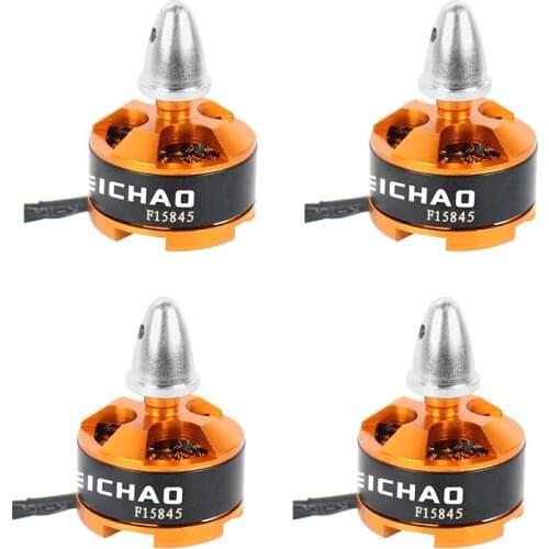 4PCS Mini Multi-rotor 1806 2400KV CW CCW Brushless Motor 2-3S for DIY 250 Mini Drone FPV CC3D 260 330 RC Quadcopter
