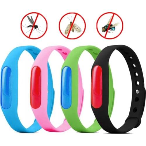 5/10 Pcs Eco Friendly Anti Mosquito Wristband Mosquito Insect Bugs Repellent Bracelet Safe For Children Home Outdoor Pest Reject