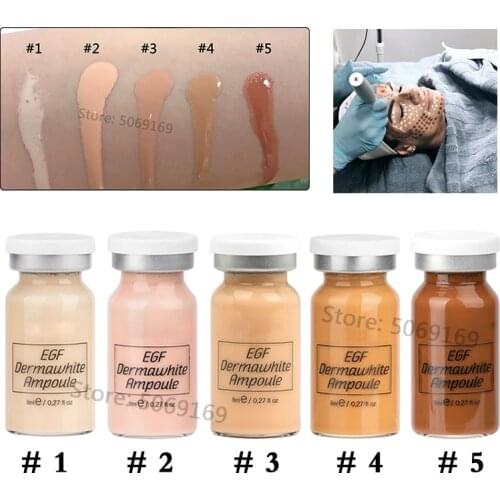 8ml Brand white BB Cream Glow Serum Ampoule add foundation niacinamide/peptide for effective brightening anti-aging