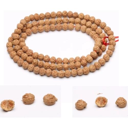 Authentic Rudraksh Mala-5face spiritual gift DIY jewelry making beads Kathmandu Nepal Vajra Bodhi