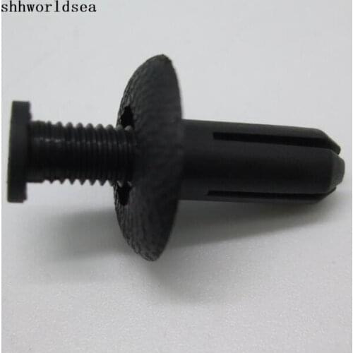 Shhworldsea auto clip fastener push type retainer for mitsubishi MB888869 for toyota 90467-08155 for GM 94852368