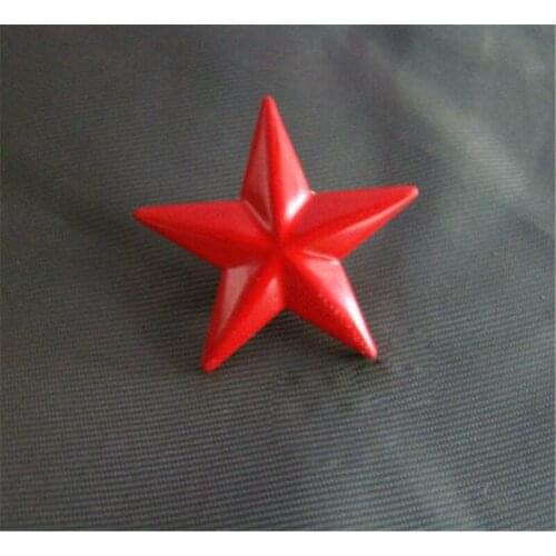 1pcs Chinese Russian Army Trooper Hat Ushanka Red Star Badge Brooch Pin Cosplay Toy Collection Decor for Women Men