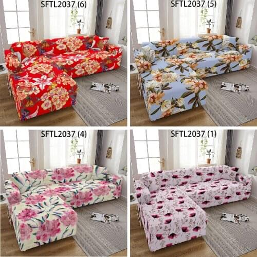 Beautiful flowers sofa cover sofa covers for living room sofa couch covers Sofa chaise cover lounge 3 seater sofa cover Big sofa