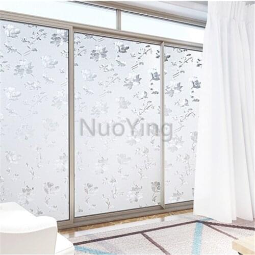 Important Privacy Anti-peeping Door And Window Stickers 3d Non-adhesive Static Window Film Self-adhesive Film Glass Window Stick