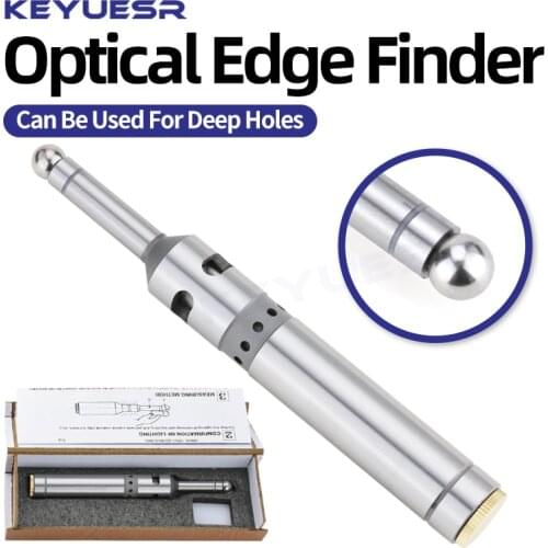 Optical Edge Finder LED Electronic Buzzer Lathe Edge Finding Equipment Touch Point Sensor Measuring Instrument Milling Tools