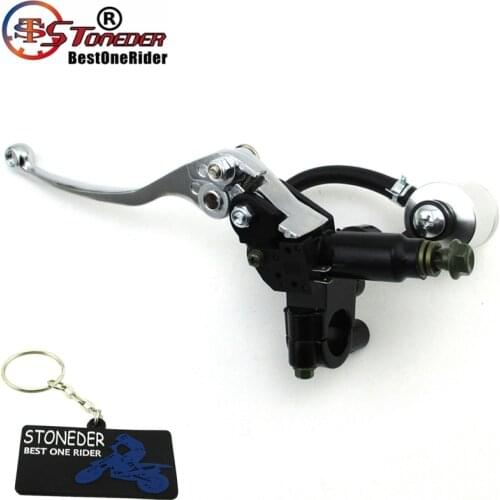 STONEDER Front Brake Lever Master Cylinder Reservoir For 7/8'' 22mm Motorcycle Motor Bike Suzuki GSXR Yamaha Honda Kawasaki
