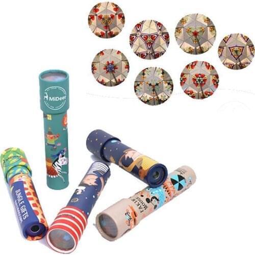 Traditional Optical Toys Kaleidoscope Ever-Changing Childrens science experime Funny