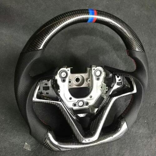High Quality Customized Carbon Fiber Steering Wheel For Hyundai Veloster turbo 2012 2013 2014 2015
