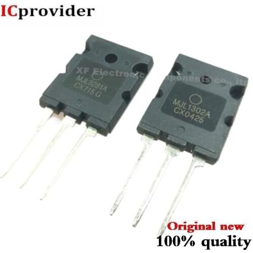 10pair/lot MJL1302A MJL3281A MJL1302 MJL3281 ( 10pcs 1302 + 10pcs 3281 )Best quality