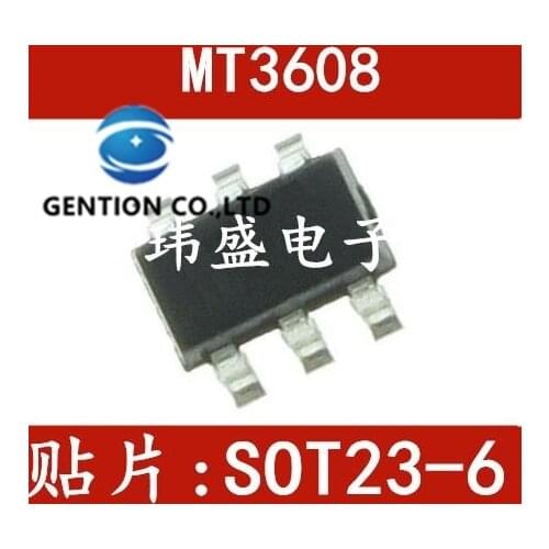 20PCS MT3608 silk-screen B6286 SOT23-6 5V/1.2A special chip mobile power supply in stock 100% new and original