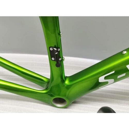 Toray carbon 2021 New light carbon fiber road bike 49/52/54/56/58cm road Carbon fiber frame Venge frame Highway disc brake frame