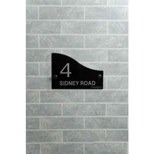 Door Acrylic Sign Plaques Door Numbers Personalised Name Plate wall House Sign