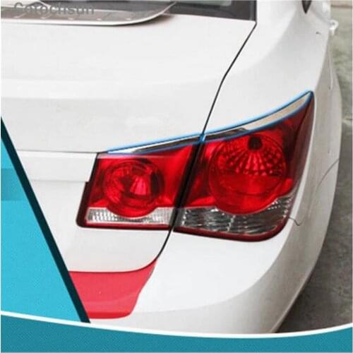 Cotochsun Car styling stainless steel rear light decoration sticker case for Chevrolet Cruze sedan 2009-2016,auto accessories