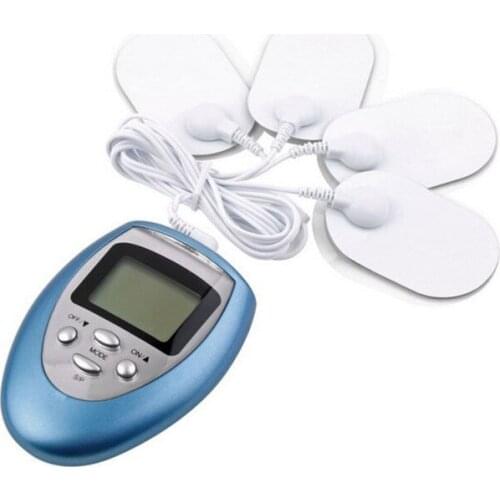 Mini Electric Slimming Body Breast Tens Therapy Massage Pulse Muscle Stimulation Pain Relief Relax Massager Electro Massageador