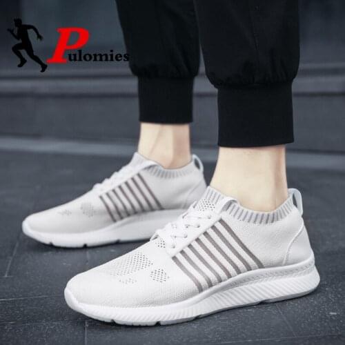 Summer Men Sneakers Men Casual Shoes Breathable Mesh Sneakers Men Sport Shoes Running Shoes Couple Shoes Women Shoes Size 39