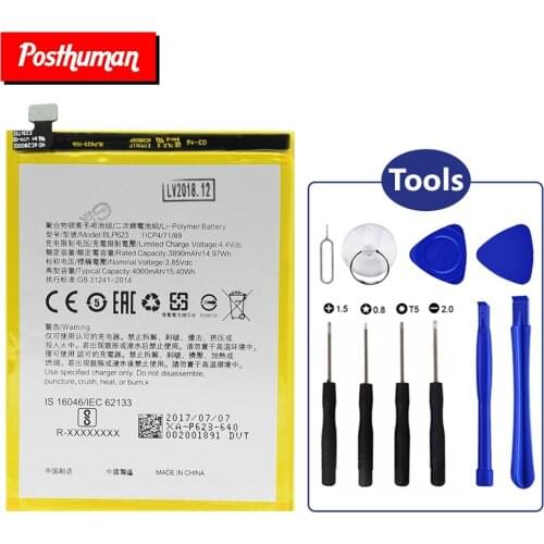 4000mah Lithium BLP 623 BLP623 phone Battery For OPPO R9S Plus Replacement + Repair Tools Lipo Li-polymer Rechargeable battery