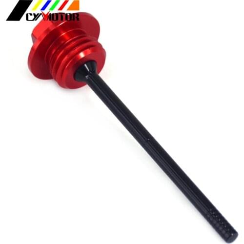 Motorcycle CNC Aluminum Engine Oil Dipstick Filter Plugs For HONDA CRF250R 2004-2009 CRF250X 2004-2017 CRF450X 2005-2017 CRF 250
