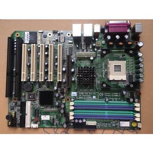 Industrial equipment board AIMB-742 REV.A2 AIMB-742G2 dual network port