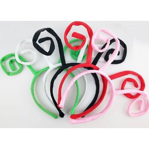 Women Boy Girl Ant Butterfly Headband Cosplay Role Play Masquerade Tentacle Animal Headband Birthday Party Costume Halloween