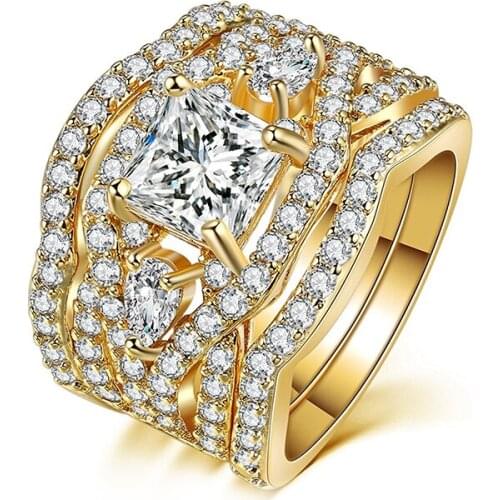 RBNYD Women's Gold Rings