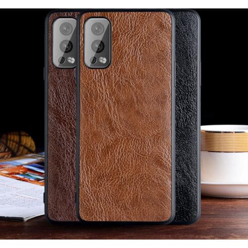Luxurious leather case for Oneplus Nord 2 5G with Business design ,TPU+PC 2in1 material cover for oneplus nord 2 5g case