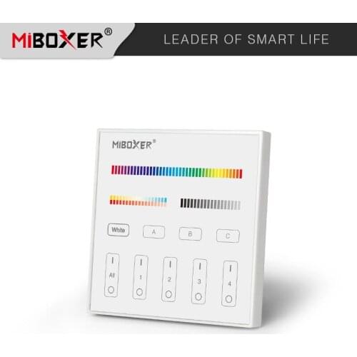 3 IN 1 RGB /RGBW / RGB+CCT DALI protocol controller touch panel