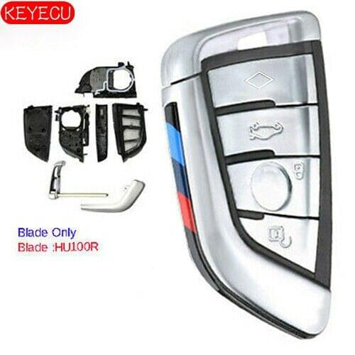 KEYECU Smart Remote Key Shell Case Fob 4 Button for BMW G20 G30 G32 G11 G15 G29 2015-2019