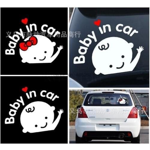 Stictech Stickers Baby In The Car