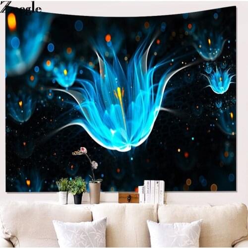 Zeegle Hanging Wall Tapestries Landscape Wallpaper Wall Art Home Decor Shawl Blanket Dorm Home Decor Yoga Picnic Mat