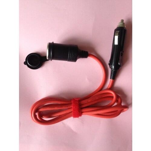 10 Pcs Car Charger Plug Male to Female Jack Cigarette Adapter Cable 12V 18AWG 1.8m