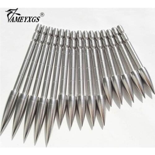 12/24pcs 100/120/150grain Archery Tips Point Arrowheads For ID4.2mm Carbon Shaft Recurve Compound Bow Hunting Shooting Accessory