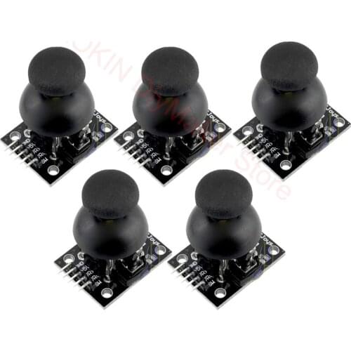 5 pcs For Arduino Dual-axis XY Joystick Module Higher Quality PS2 Joystick Control Lever Sensor KY-023 Rated 4.9 /5
