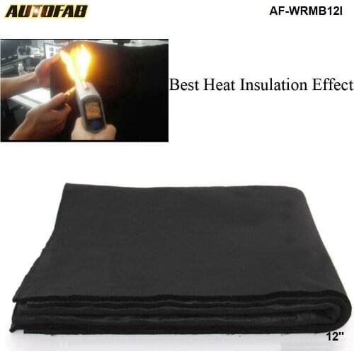 Car 12"x12"x1/4 Carbon Fiber Welding Blanket Torch Shield Plumbing Heat Sink Slag Fire Felt For honda fit AF-WRMB12I