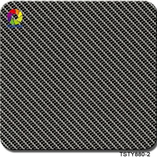 Free shipping 0.5m*2m/10m carbon fiber TSTY880-2 hydro dipping film water transfer printing pva film