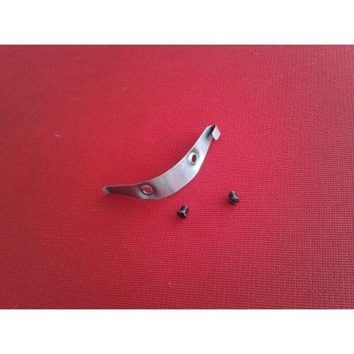 Household sewing machine parts bobbin case foot vintage cover sheet / bobbin cover sheet .2pcs metal. With four screws