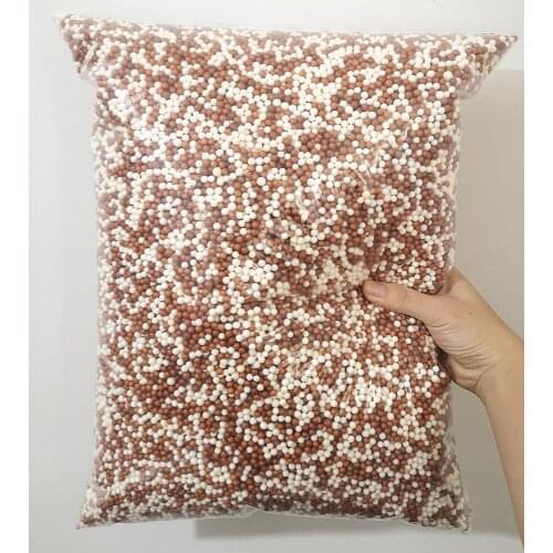 FLA 250g 4-6mm Slime Colorful Foam Balls Beads Filler DIY Slime Supplies Mini Soft Beads For Fluffy Decoration