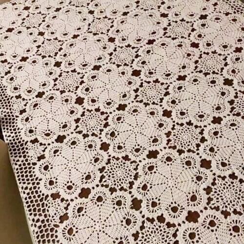 Don&Judy 140x100cm Newborn Backdrops Hand Crocheted Baby Photo Studio Backgrounds Retro Beige Fabric Accessories For Photo Shoot