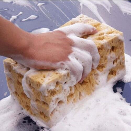 1PC Practical Car Styling Wash Sponge Soft Large Cleaning Honeycomb Coral Car Thick Sponge Block Car Supplies Auto Wash Tools