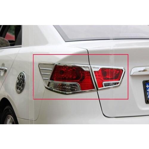 HOT for KIA Cerato/Forte 2009-2012 ABS Chrome After headlight Lamp Cover
