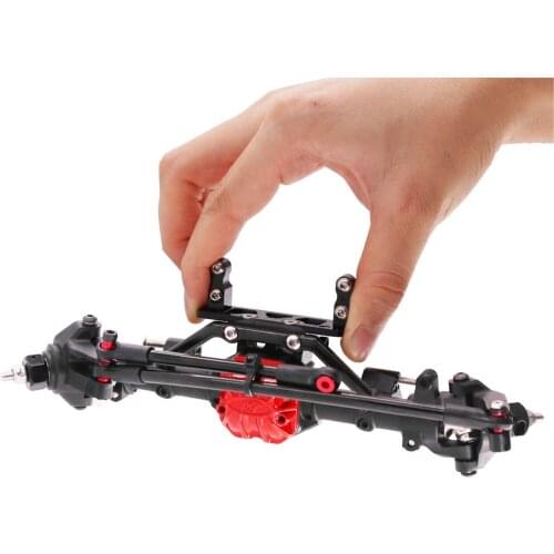 Metal RC Car Front/Rear Bridge Axle Metal Front Rear Axle for 1/10 RC Crawler Car Wraith RR10 RC Car Set