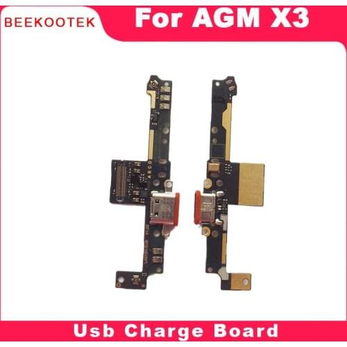 BEEKOOTEK New Original Board For AGM X3 USB Plug Charge Board USB Charger Plug Board Module Repair parts